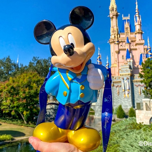 ✨ Disney Mickey Mouse 50th Anniversary Celebration Popcorn Bucket ✨ - Picture 2 of 14